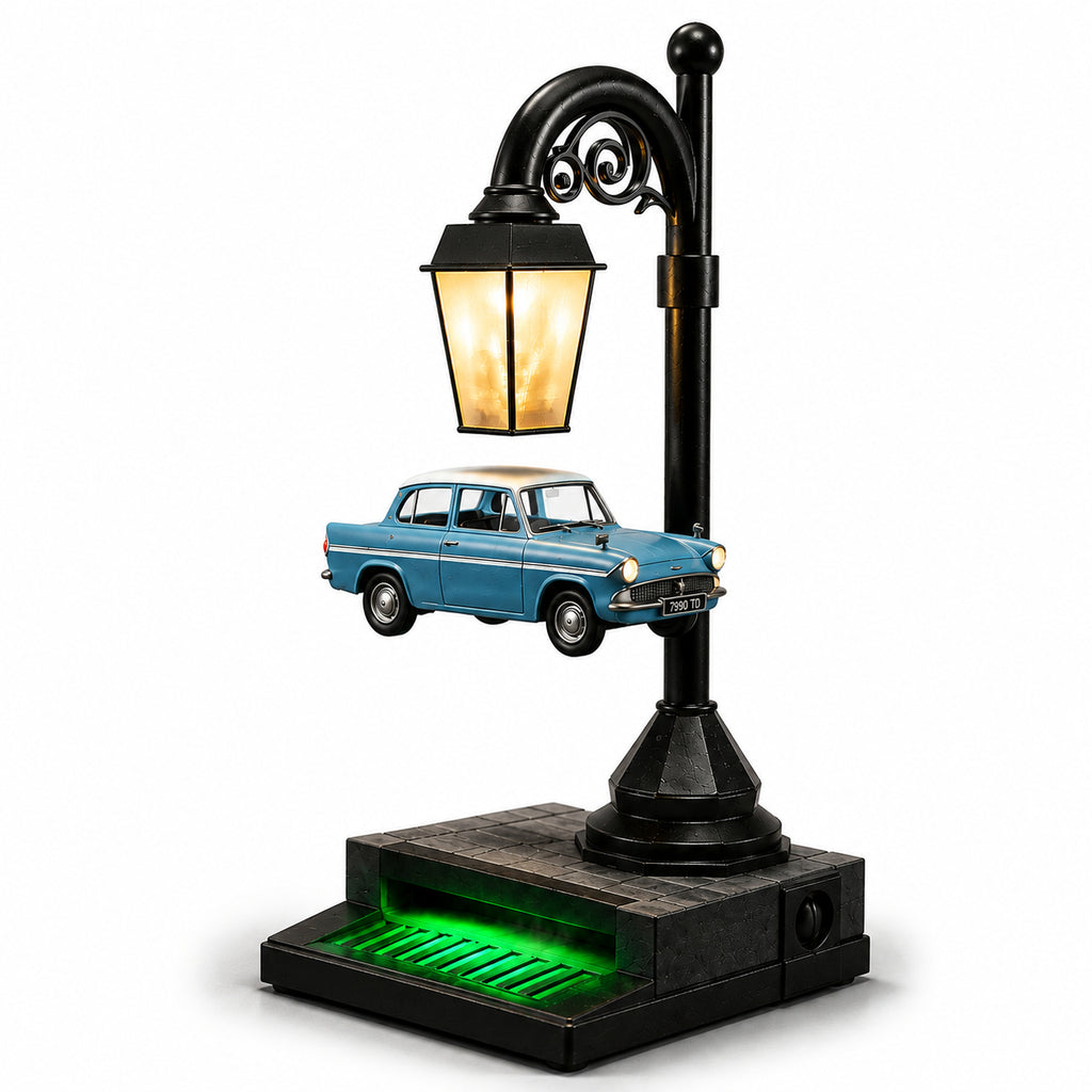 ✨ WizardFloat Magnetic Levitating Car Lamp