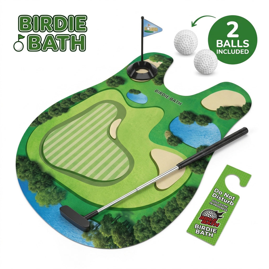 ⛳ Birdie Bath Toilet Golf Game