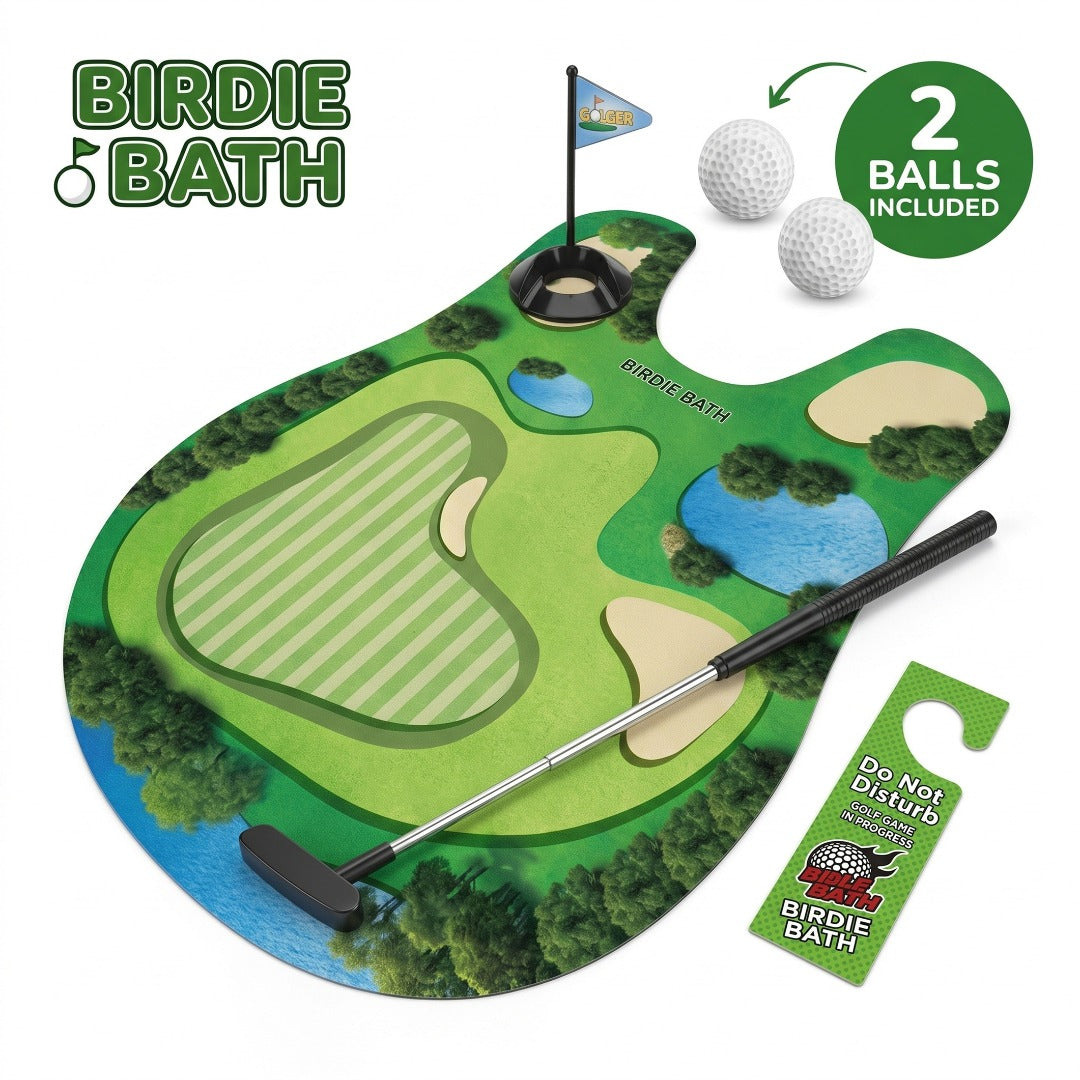 ⛳ Birdie Bath Toilet Golf Game