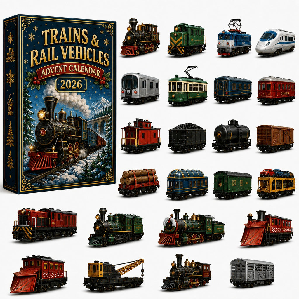 🚂 Trains & Rail Vehicles Advent Calendar 2026