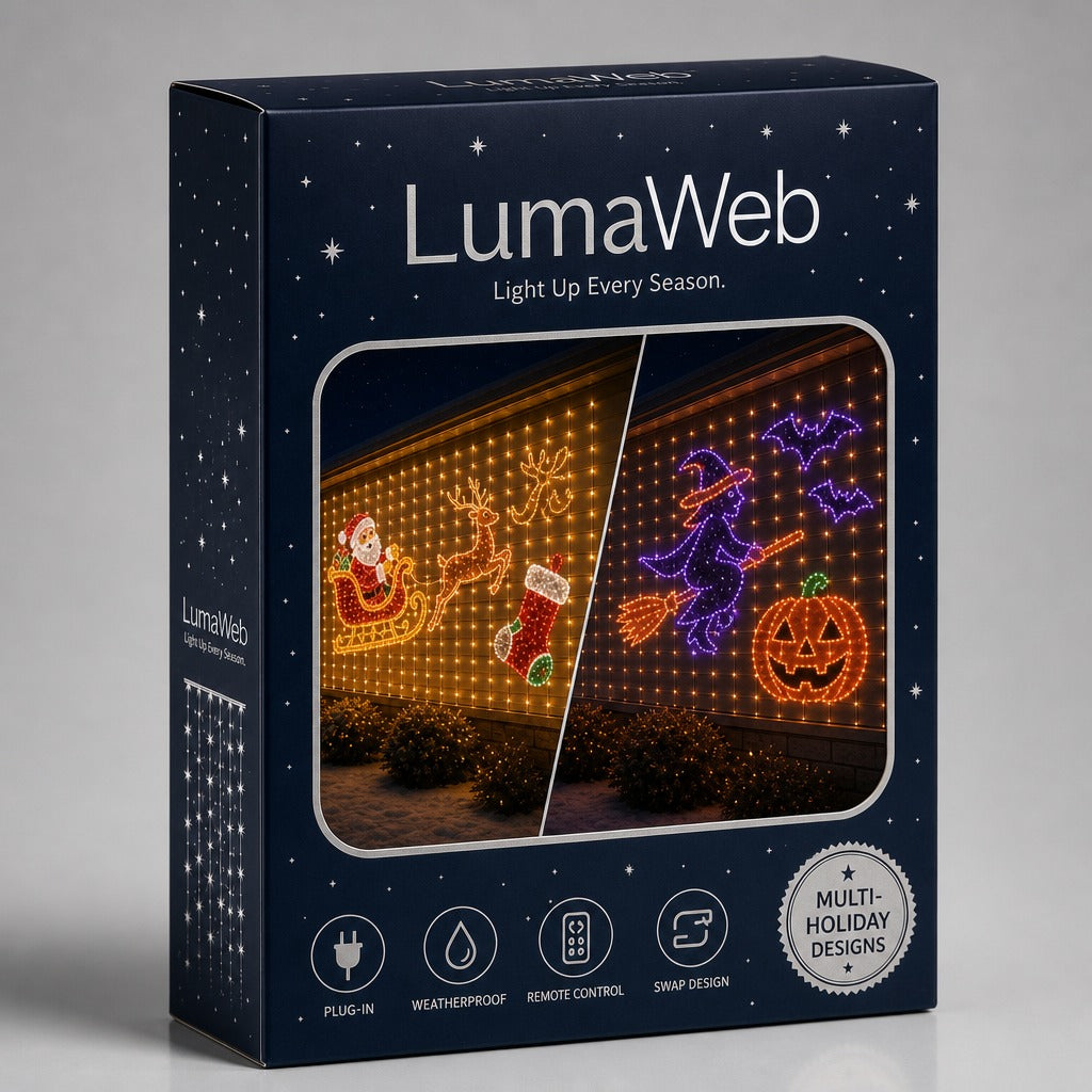 🎄 LumaWeb Smart LED Curtain Light