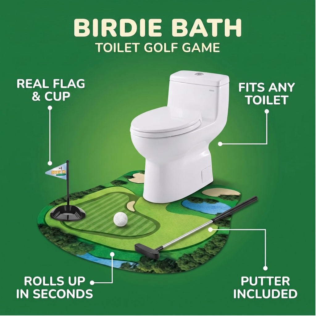 ⛳ Birdie Bath Toilet Golf Game