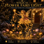 ✨ Enchanted Flower Fairy Solar Garden Light – Magical Glowing Outdoor Christmas Yard Decor 🧚🌸