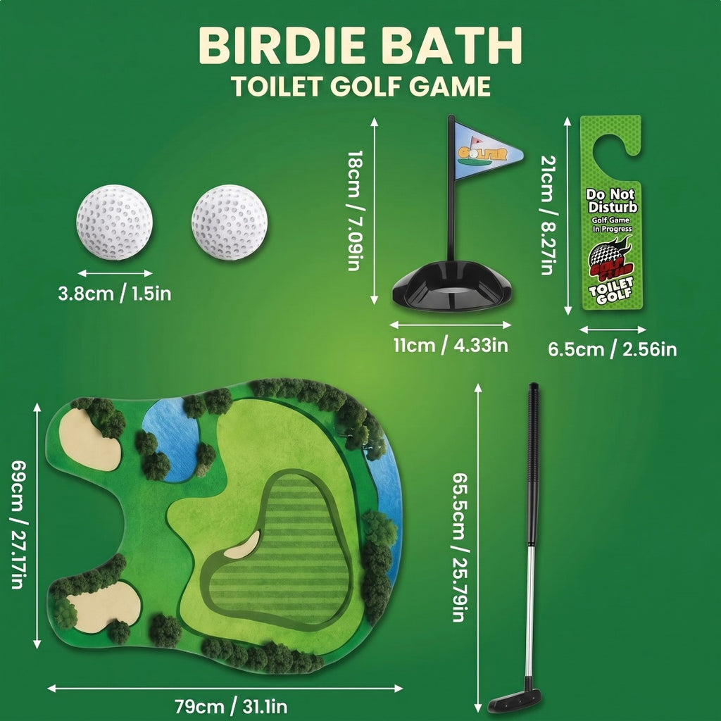 ⛳ Birdie Bath Toilet Golf Game