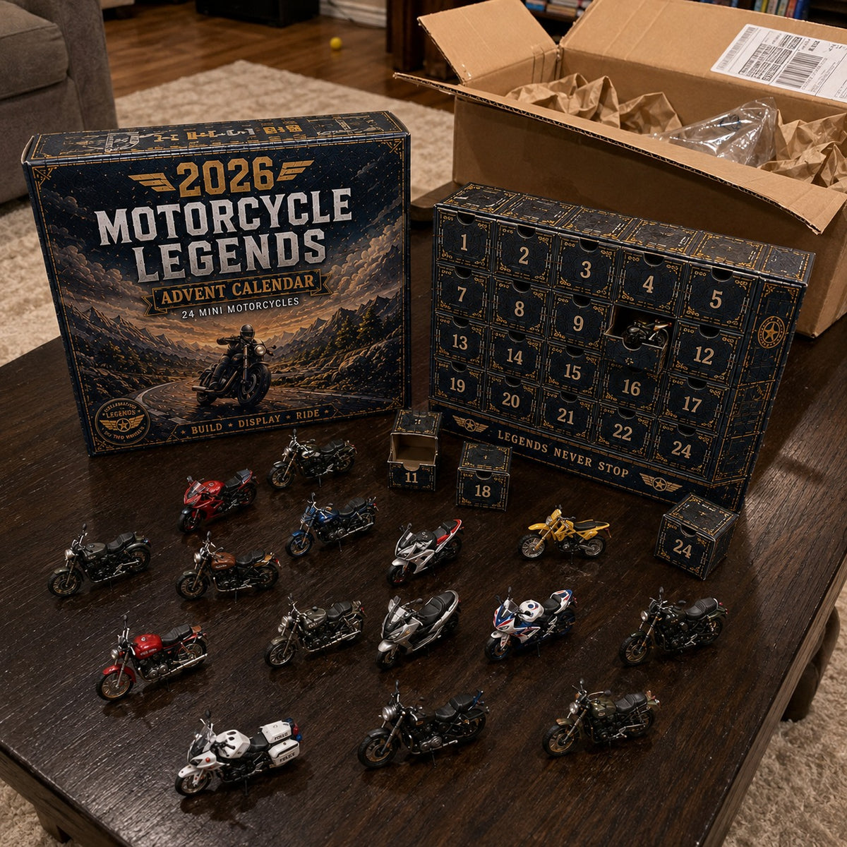 🏍️ 2026 Motorcycle Legends Advent Calendar