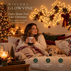 🌿 Willora GlowVine Christmas Branch Wall Lights