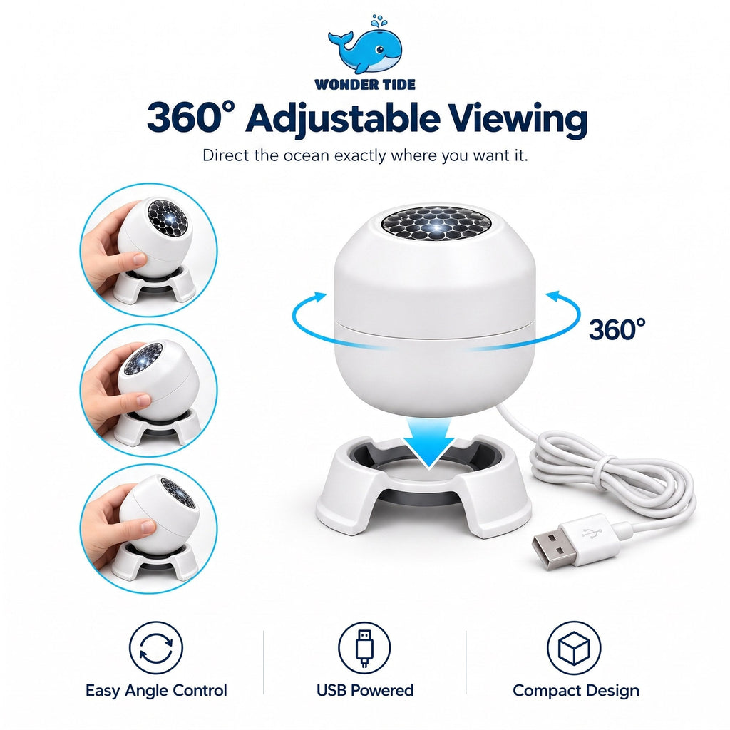 🌊 Wonder Tide Ocean Projector Light