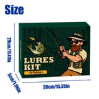 🎣 24-Piece Fishing Lure & Tool Advent Calendar Kit