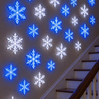 ❄️ Glowing Snowflake Wall Sticker Light Set
