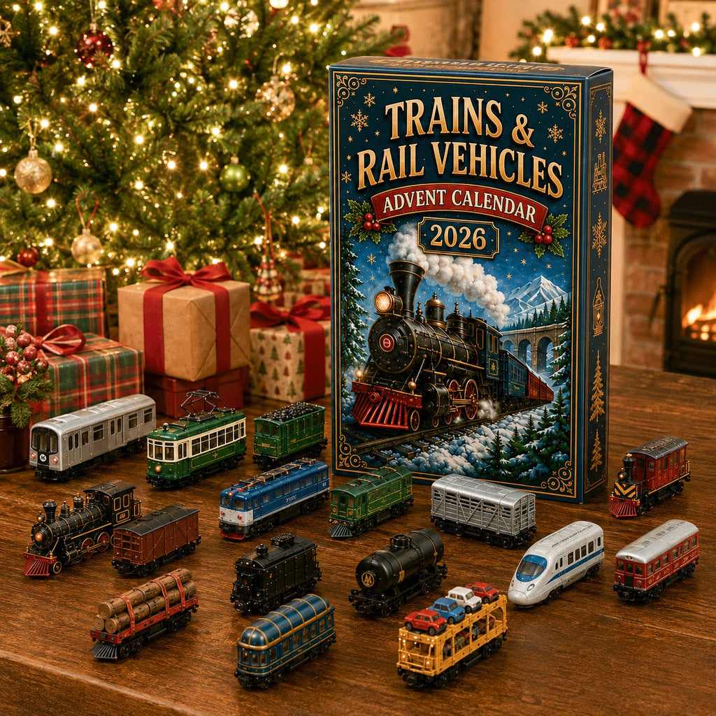 🚂 Trains & Rail Vehicles Advent Calendar 2026
