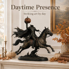⏰Limited Stock 50% OFF - 🎃🏇Midnight Chase Headless Horseman Statue✨
