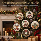 Christmas DIY Diamond Painting Ornaments