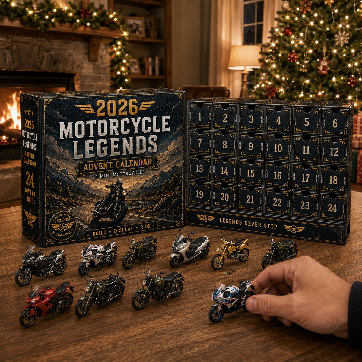 🏍️ 2026 Motorcycle Legends Advent Calendar