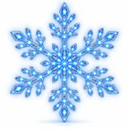 ❄️ Glowing Snowflake Wall Sticker Light Set