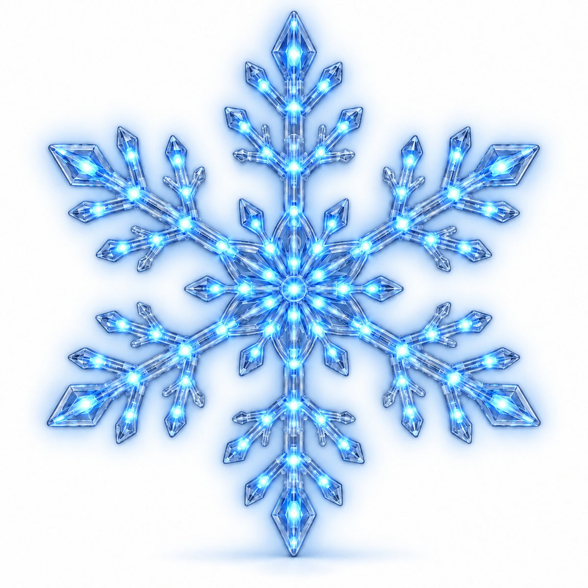 ❄️ Glowing Snowflake Wall Sticker Light Set
