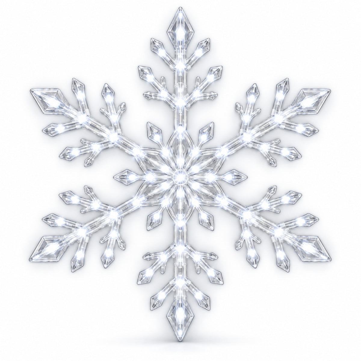 ❄️ Glowing Snowflake Wall Sticker Light Set