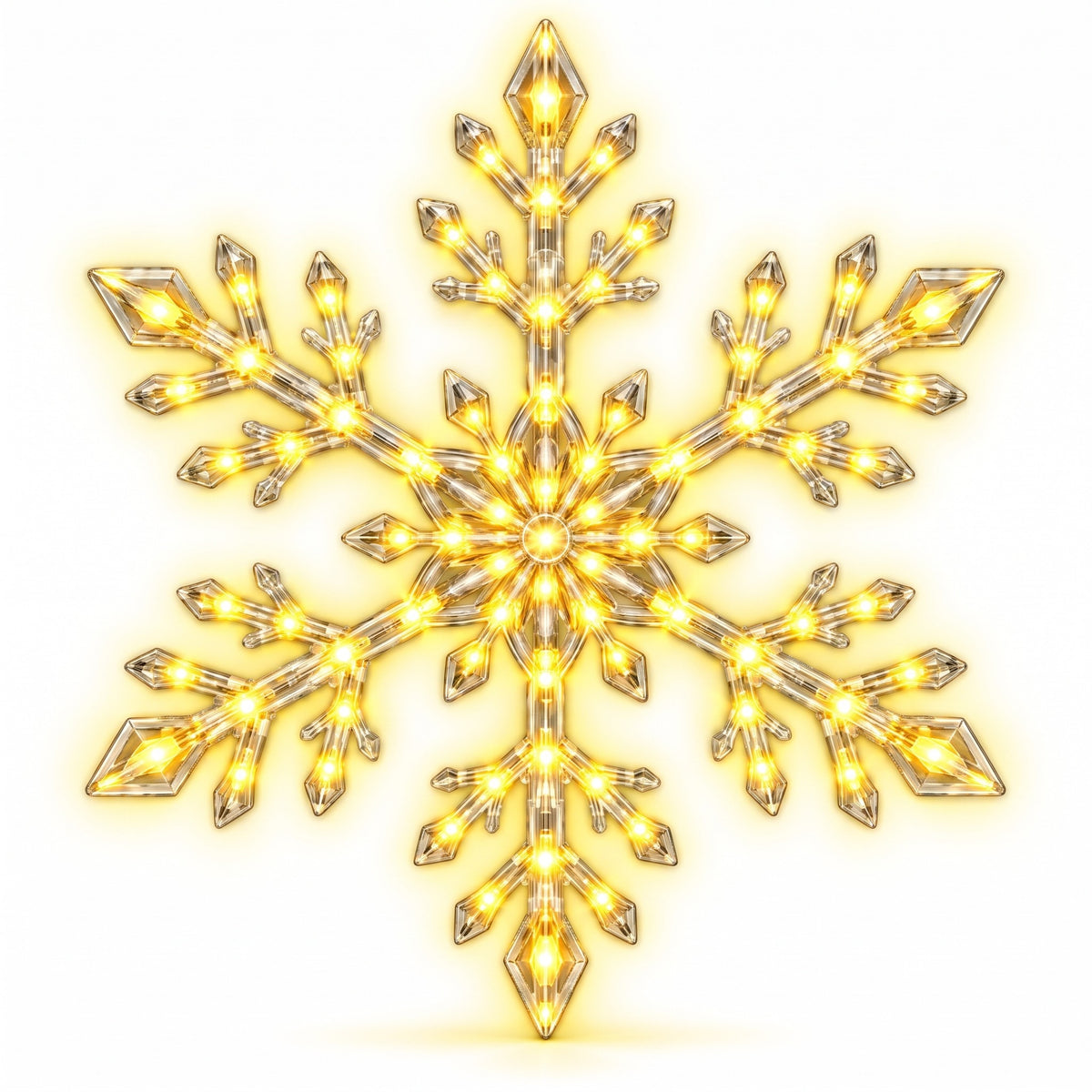 ❄️ Glowing Snowflake Wall Sticker Light Set