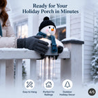 ⛄ Today 49% OFF - WinterGlow Snowman Icicle Light Decor