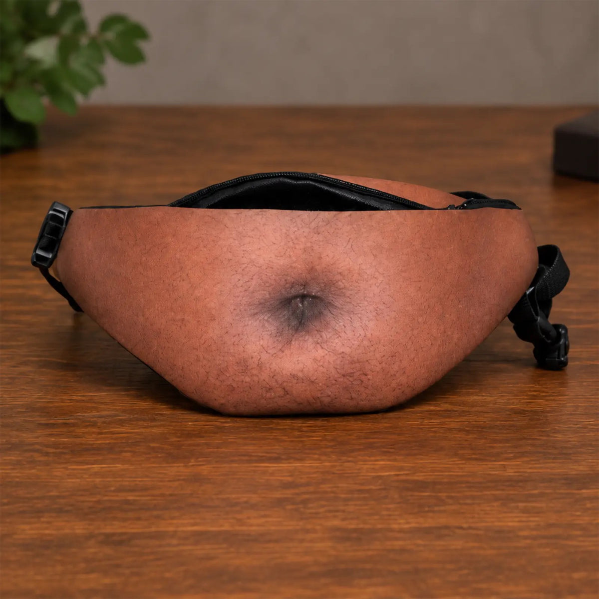 Custom Funny Belly Fanny Pack, Personalized Fake Belly Waist Bag, Hilarious Gag Gift for Men, Dad, Husband 686186 WFD