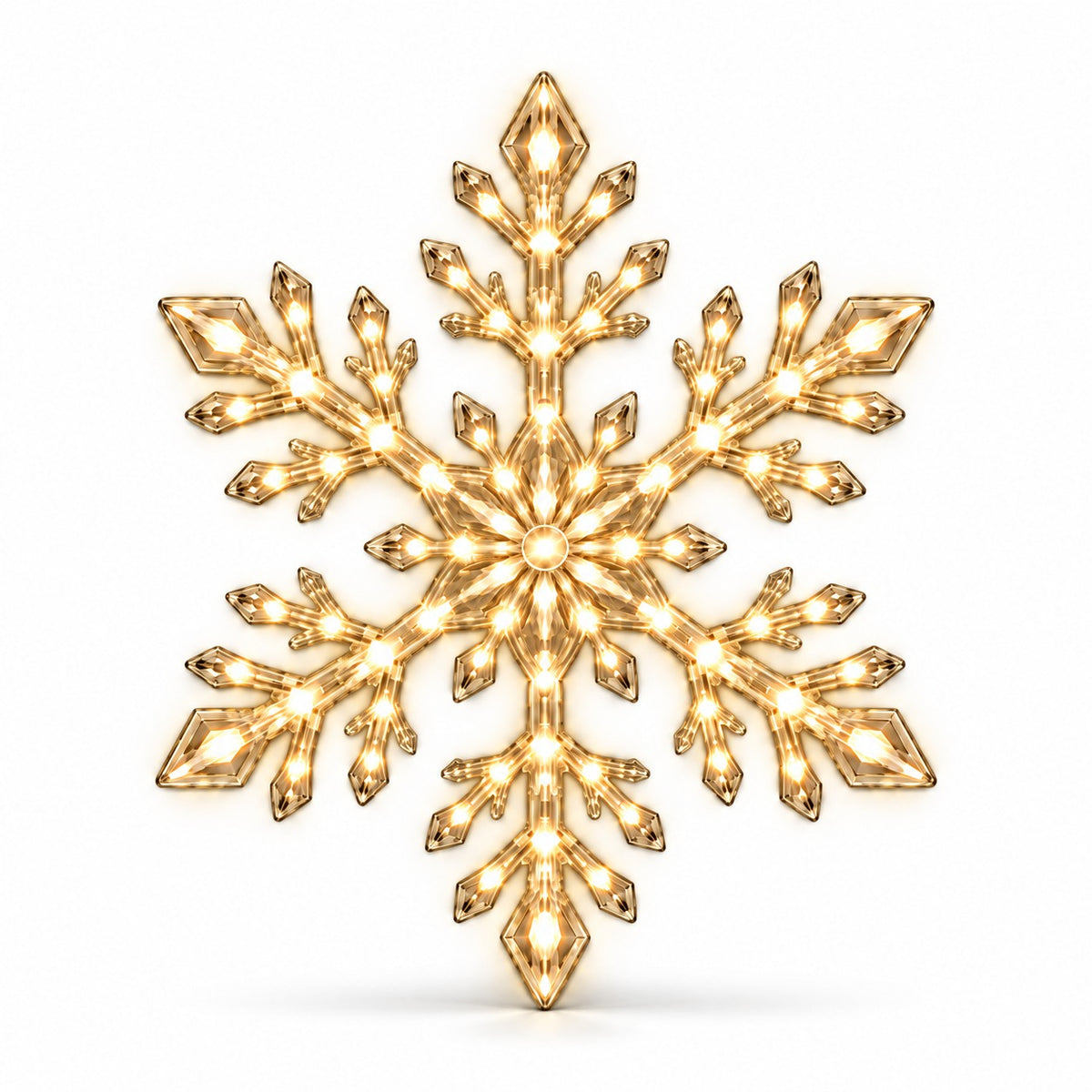 ❄️ Glowing Snowflake Wall Sticker Light Set