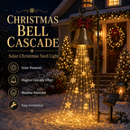 🔥2026 Hot Sale 🎄🔔Solar Christmas Bell Yard Lights