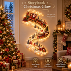 🎄 Light Up The Christmas Magic ✨ Festive LED Wall Decor