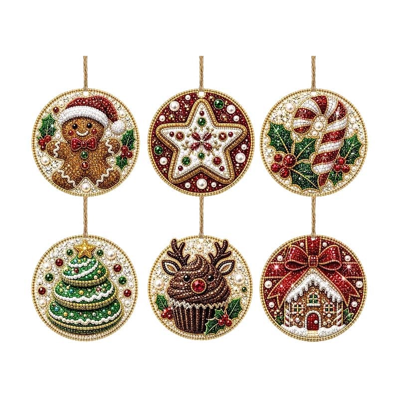 Christmas DIY Diamond Painting Ornaments