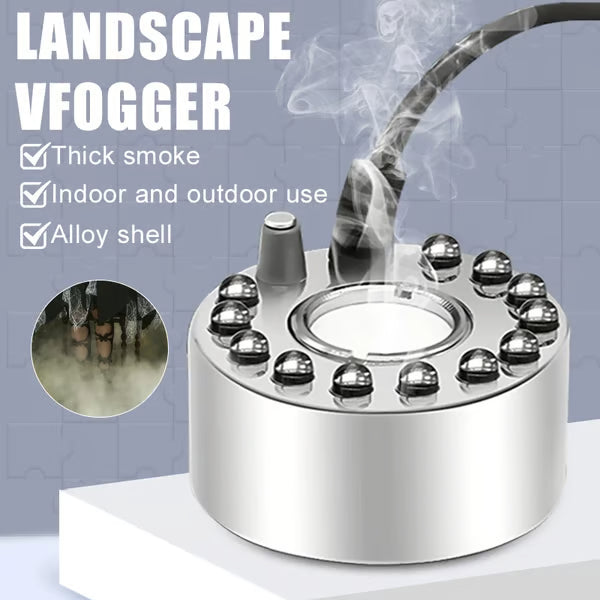 ⏳LAST DAY SALE ONLY ￡11.99!!🎃🔥Mist Maker Ultrasonic Fogger – Indoor/outdoor Landscaping & Halloween Decoration