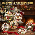 Christmas DIY Diamond Painting Ornaments