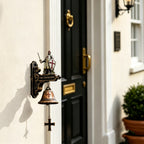 ⚔️ Medieval Crusader Wall Mounted Bell Door Chime
