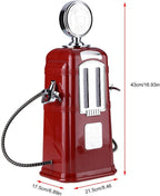 ⛽ Vintage Gas‑Pump Style Beverage Dispenser