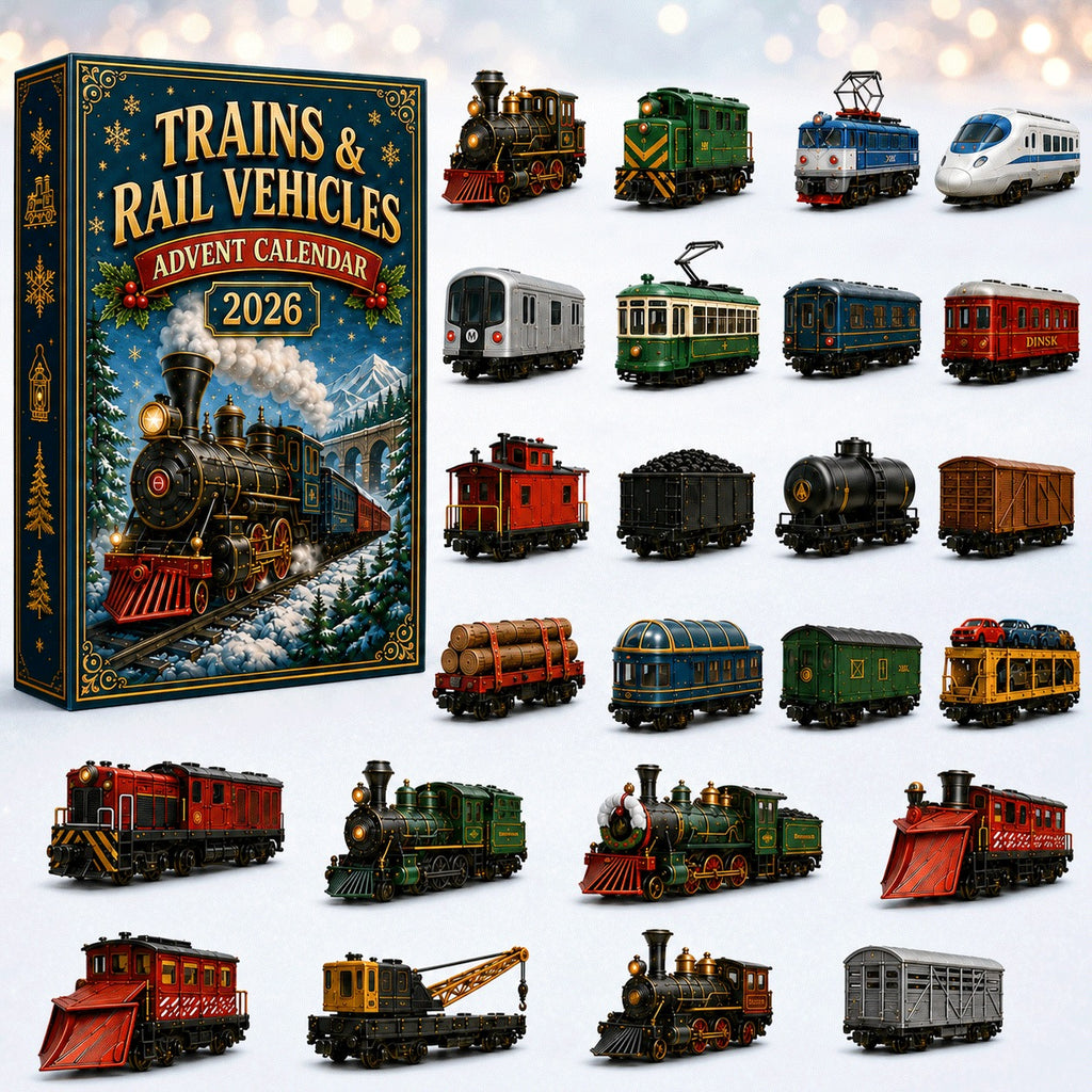 🚂 Trains & Rail Vehicles Advent Calendar 2026