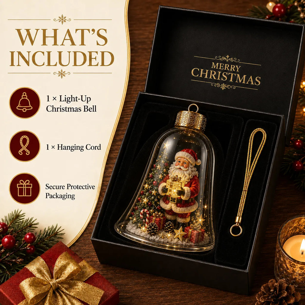 ✨🎄Light-Up Christmas Story Ornament – Mini Holiday Scene Decor