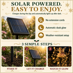 🎁Today Save 49% OFF ✨ Enchanted Flower Fairy Solar Garden Light – Magical Glowing Outdoor Christmas Yard Decor 🧚🌸
