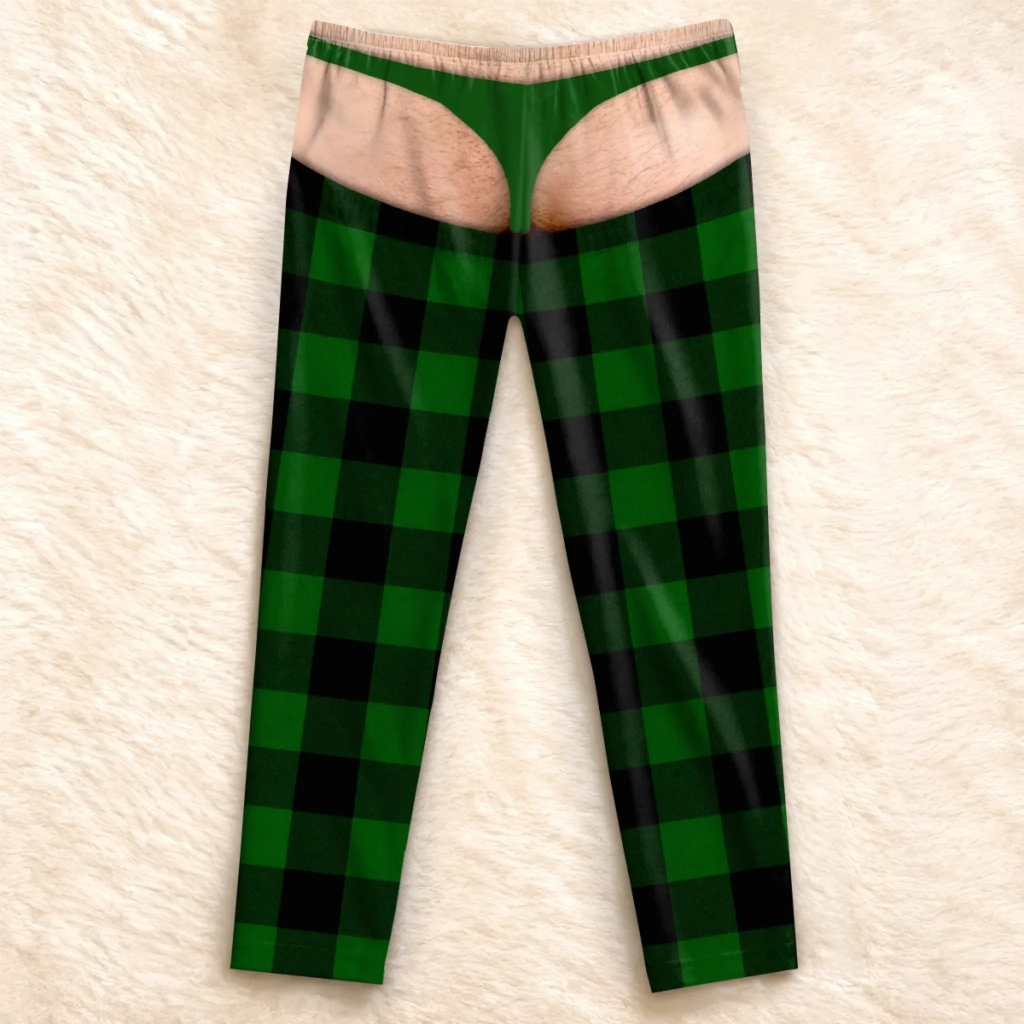 Custom Funny Pajama Pants - Personalized Christmas Birthday Gifts For Husband, Son, Grandson, Brother, Grandpa, Dad, Yourself - Oops That Was My Last Layer