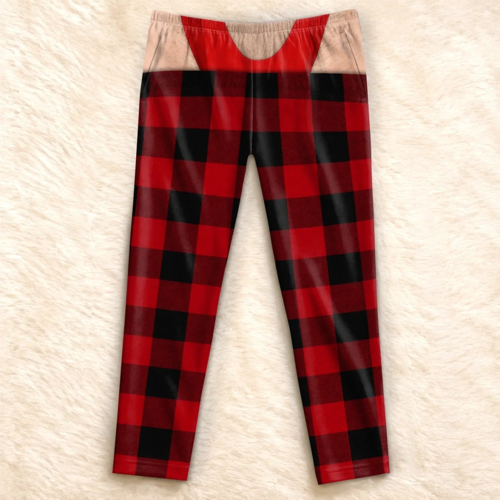 Custom Funny Pajama Pants - Personalized Christmas Birthday Gifts For Husband, Son, Grandson, Brother, Grandpa, Dad, Yourself - Confidence Comes Naturally