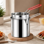 ⚡Stainless Steel Deep Fryer Set