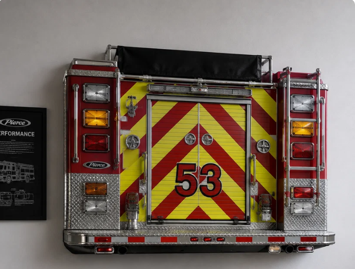 🚒 Fire Truck Tail Wall Light