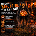 👻 Soul Collector Pumpkin Edition Animated Halloween Yard Decoration