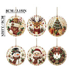 Christmas DIY Diamond Painting Ornaments