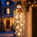 ✨❄️Crystal Cascade Christmas Light — LED Hanging Porch Decoration