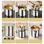 ⚡Stainless Steel Deep Fryer Set