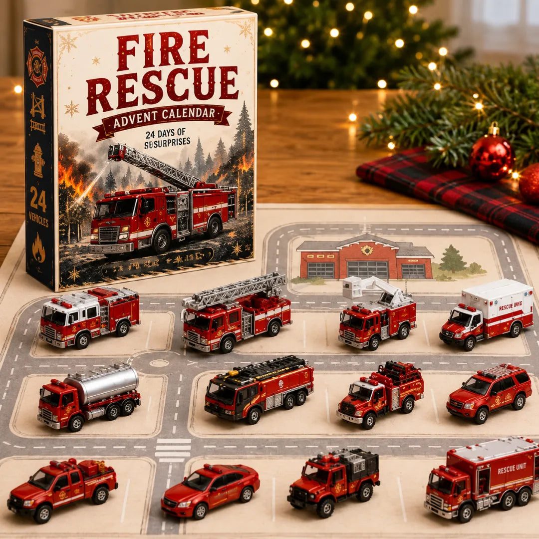 🚗 Build the Fleet Collection 24-Day Vehicle Advent Calendar Series