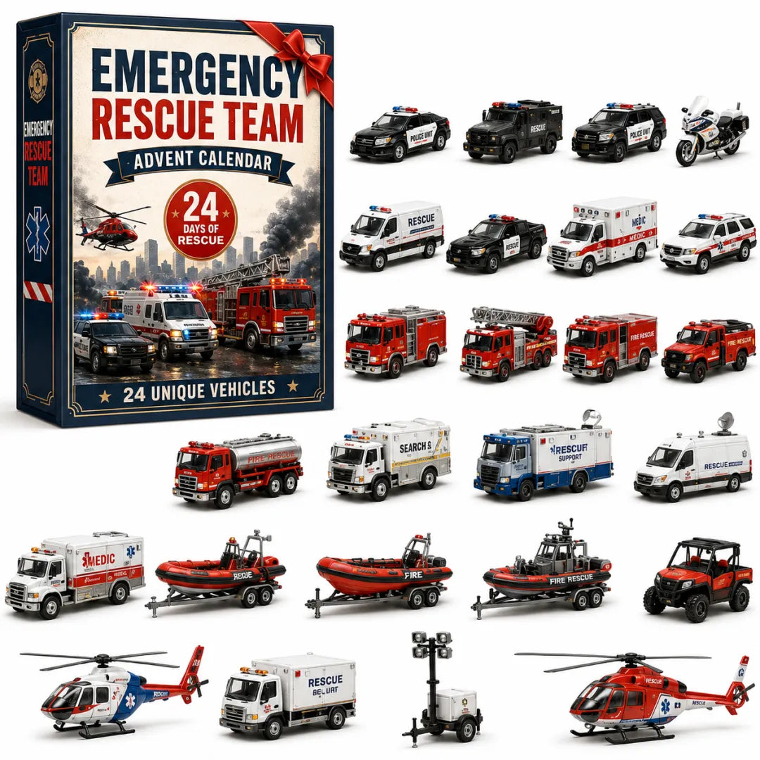 🚗 Build the Fleet Collection 24-Day Vehicle Advent Calendar Series