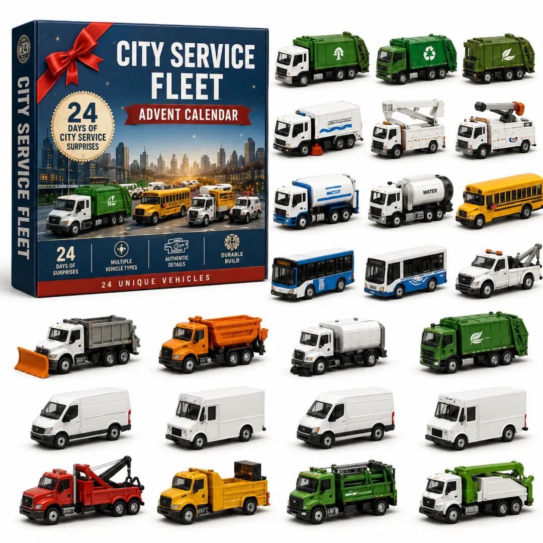 🚗 Build the Fleet Collection 24-Day Vehicle Advent Calendar Series
