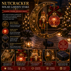 🔥LAST DAY 49% OFF-Christmas Moonlight Solar Garden Light Stake🎄✨
