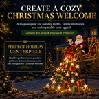🔔🎄 Festive From Every Angle ✨– Magical Christmas Cascade Solar Garden Light🎄🎁