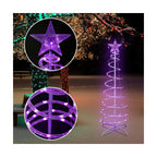 🎄 Spiral LED Christmas Tree Light