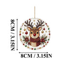 Christmas DIY Diamond Painting Ornaments