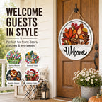 🔥 LIMITED-TIME 50% OFF — 16 Pcs Interchangeable Welcome Sign for Front Door